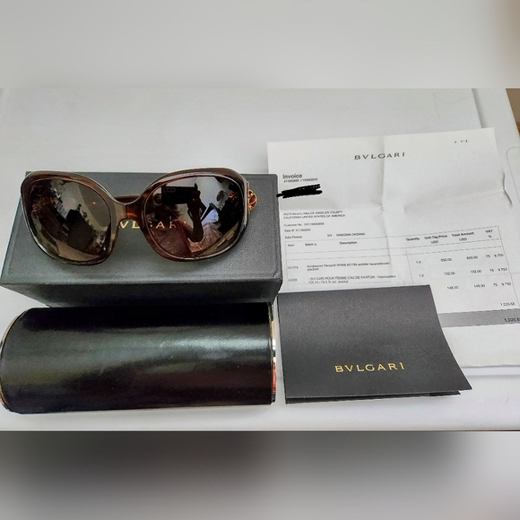 Bvlgari Serpenti with Swarovski Crystals Sunglasses - Picture 4 of 10